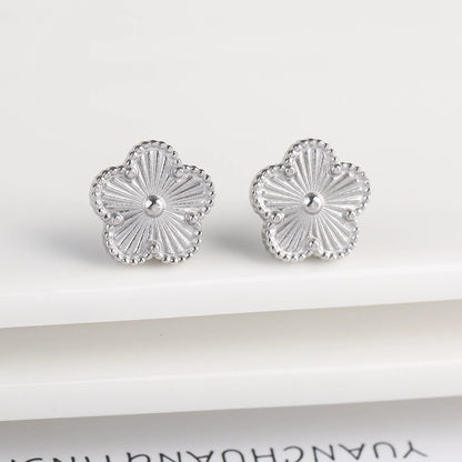Stainless Steel Laser Five Leaf Flower Petal Adjustable Clover