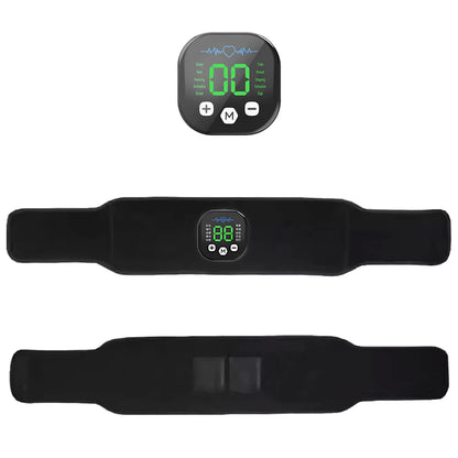 Smart EMS Ab Belt for Waist Toning & Muscle Stimulation - Fitness
