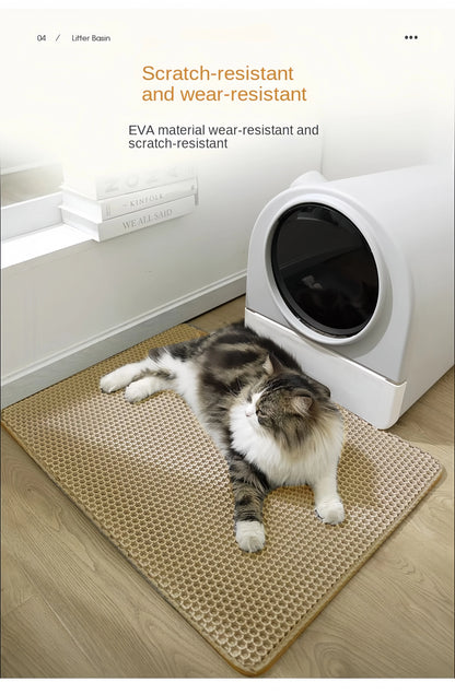Large Size Cat Litter Mat Eva Double Layer Waterproof Mat
