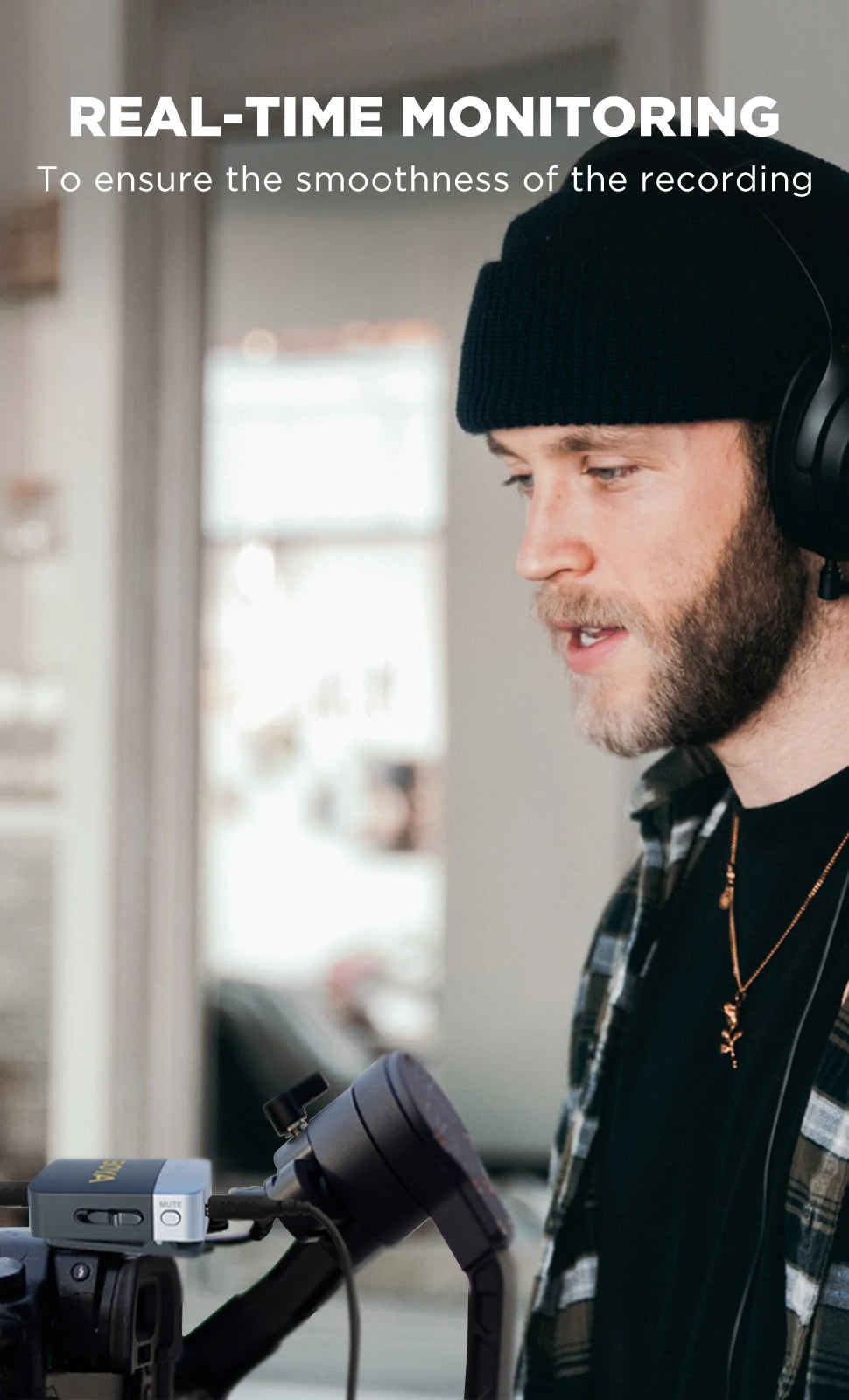 BOYA BY-M1V Wireless Lavalier Microphone