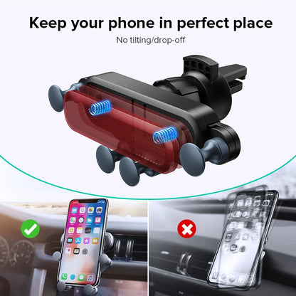Gravity Car Phone Holder Air Vent Mount Cell Phone Holder