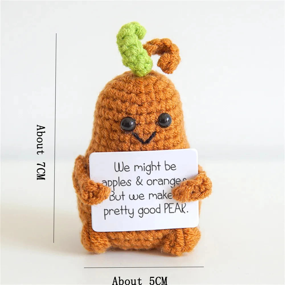 Positive Energy Potato Doll Home Decoration Mini Plush Knitting Wool