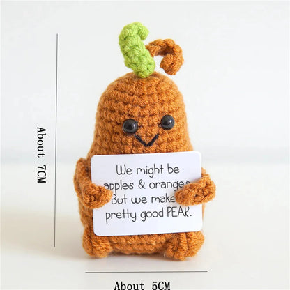 Positive Energy Potato Doll Home Decoration Mini Plush Knitting Wool