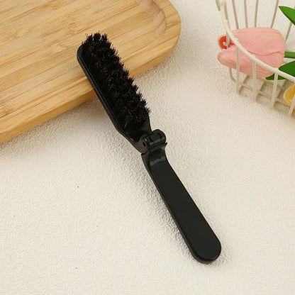 Soft Boar Bristle Beard Brush Hairdressing Hair Styling