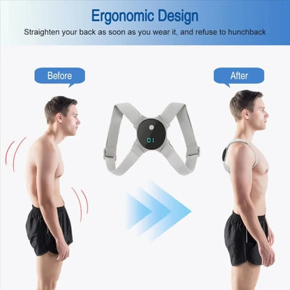Adjustable Posture Corrector Smart Back Brace Vibration