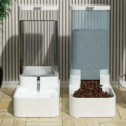 A2 Automatic Dog Feeder/Water Dispenser  Set