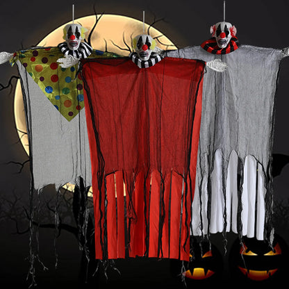 Terrifying Joker Pendant Floating Cloth Hanging Ghost Ornament