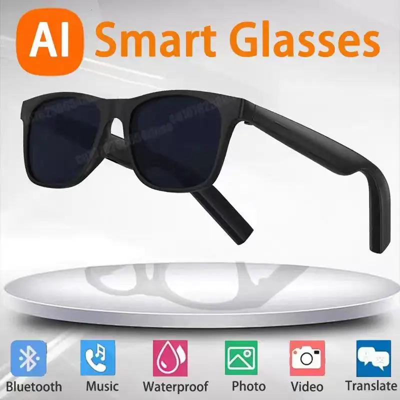 AI Remote Control Touch Smart Glasses Multi-Functional