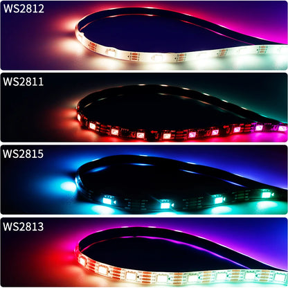 WS2811 WS2812B WS2815 WS2815 RGB LED Strip Tape Light