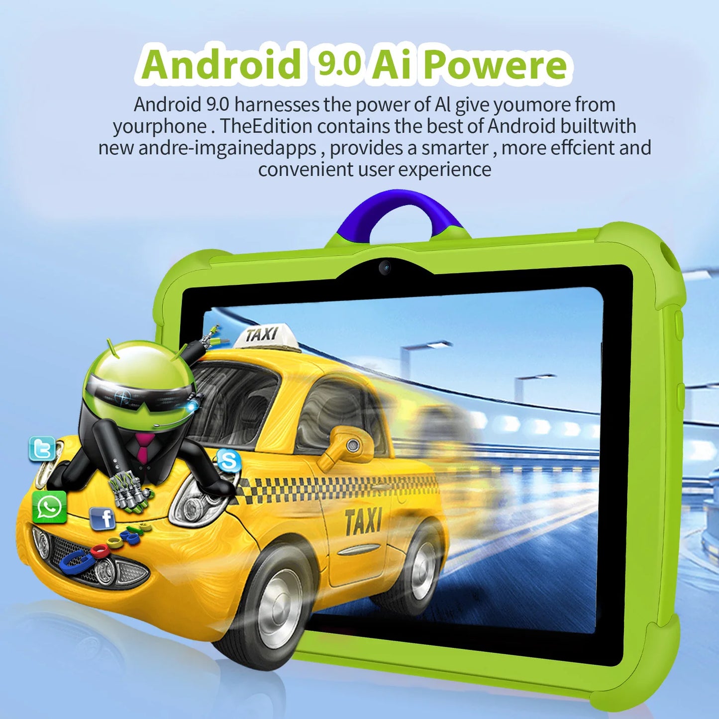 New 5G WiFi 7 Inch Google Tablet For Children Learning Education