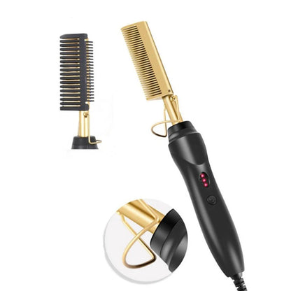 Hot Comb Straightener Electric Hair Straightener