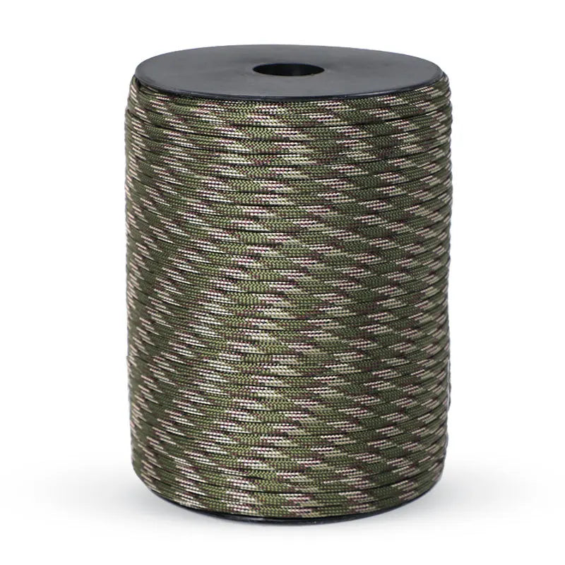 9 Core 650lb Paracord 100m Dia.4mm Military Standard