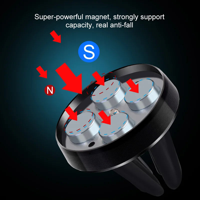 Car Magnetic Holder Universal Air Vent Mount Stand