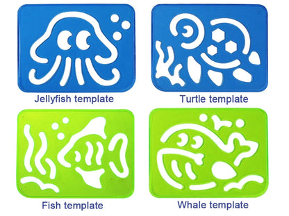 Magic Water Drawing Mat with Reusable Magic Pens
