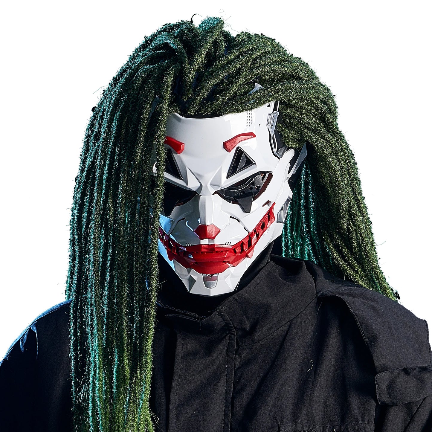 Cyberpunk Masks Braids 2d Cosplay Resin Custom