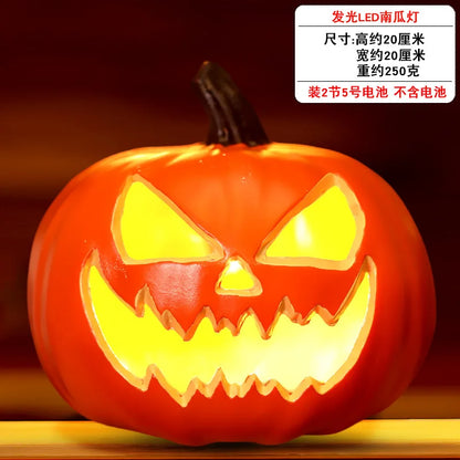 1Pc Decorative Pumpkin Halloween Props Lantern