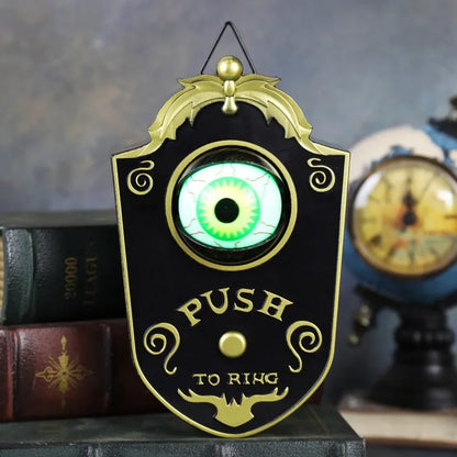 Halloween Decoration LED Hanging One-Eyed Doorbell