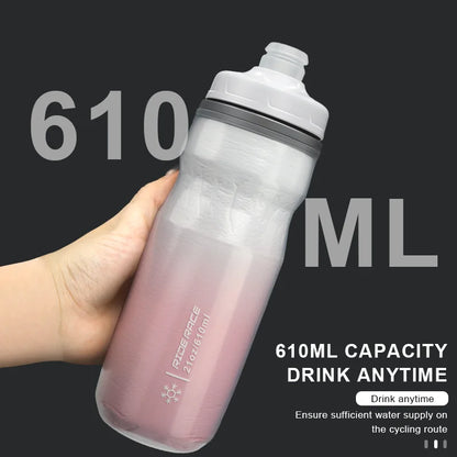 Bicycle Water Bottle Insulated Thermal 610ml Outdoor