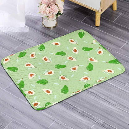 Summer Mat Pet Cooling Ice Blanket Mat Skin Friendly