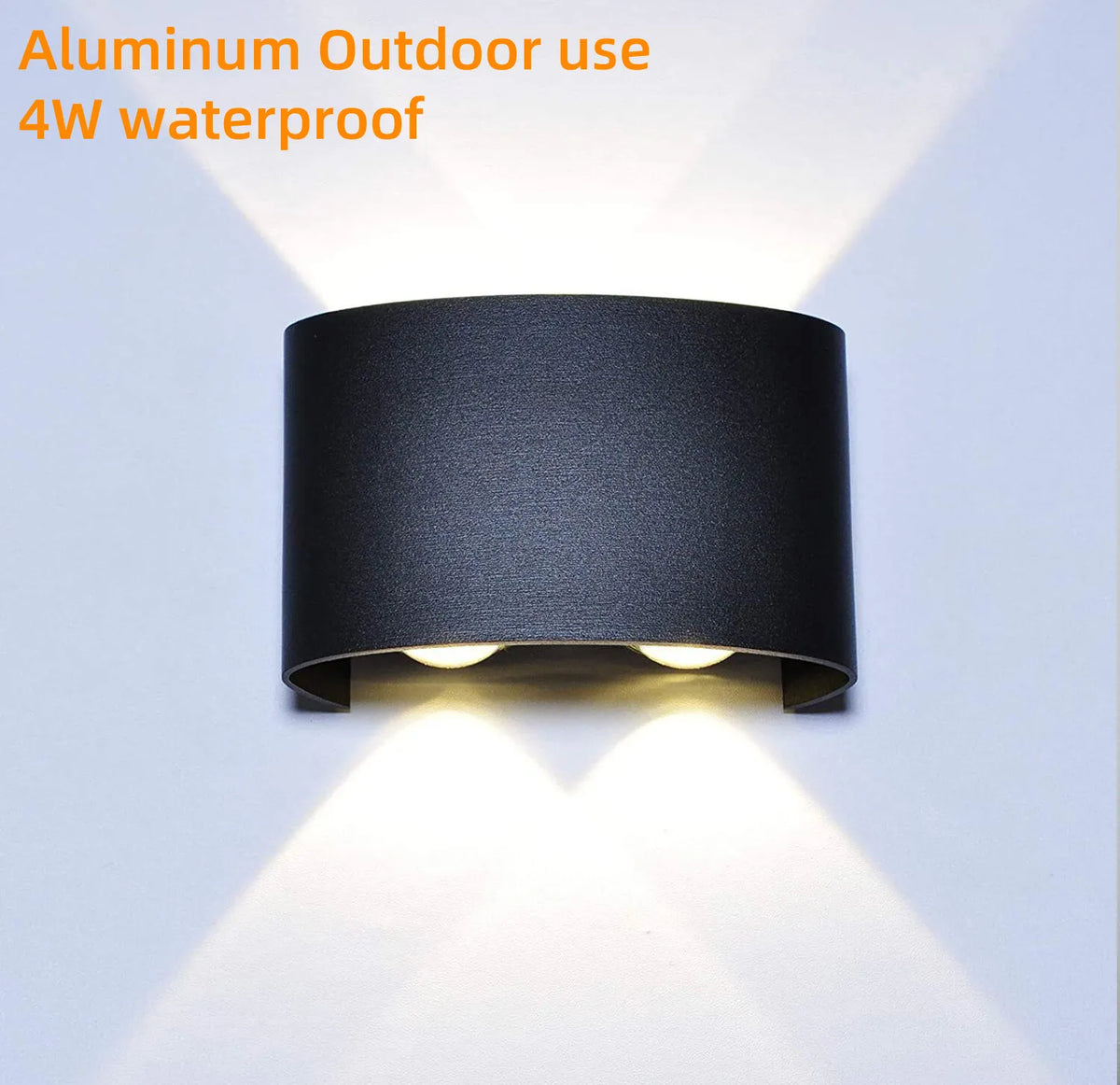 Modern LED Wall Lights White up down Indoor Outdoor Decor