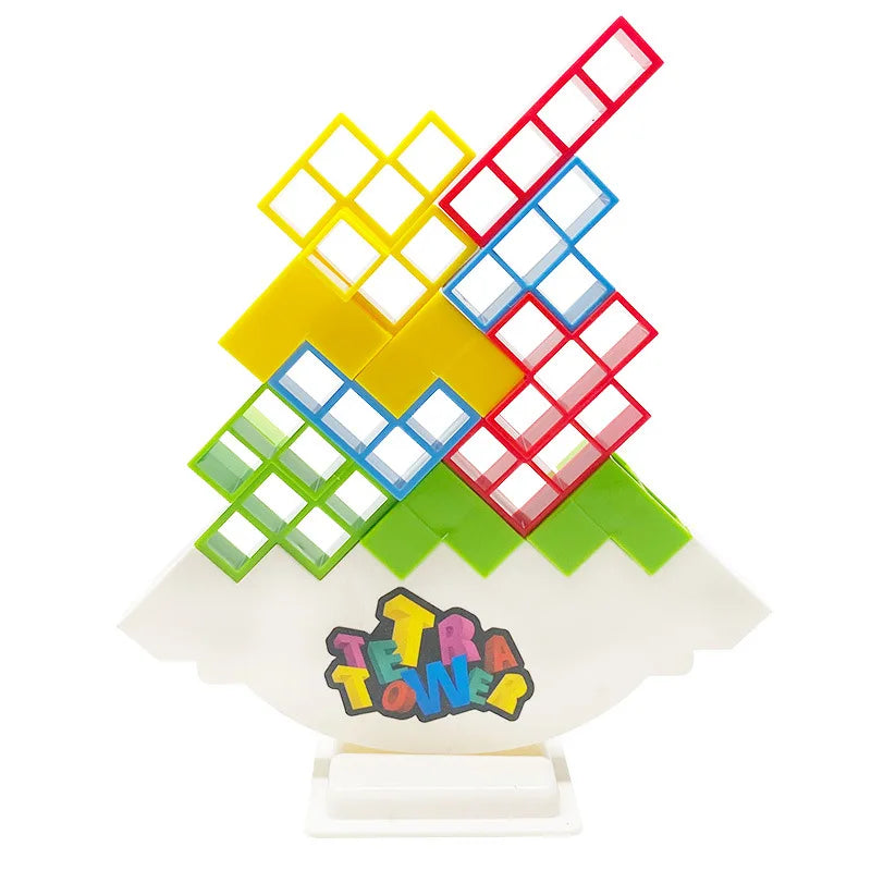 Puzzles Tetra Tower Fun Balance Stacking Building Board Game
