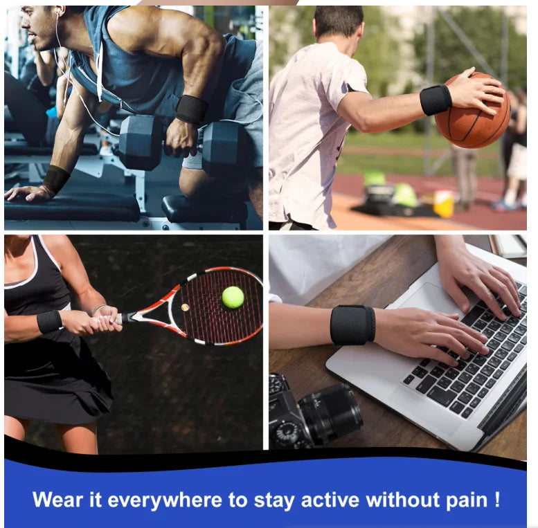 Wrist Support Straps Adjustable Strength Bandage Fitness