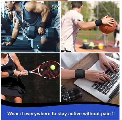 Wrist Support Straps Adjustable Strength Bandage Fitness
