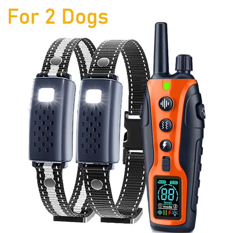Electric Dog Training Collar Remote Control With  Vibration Shock