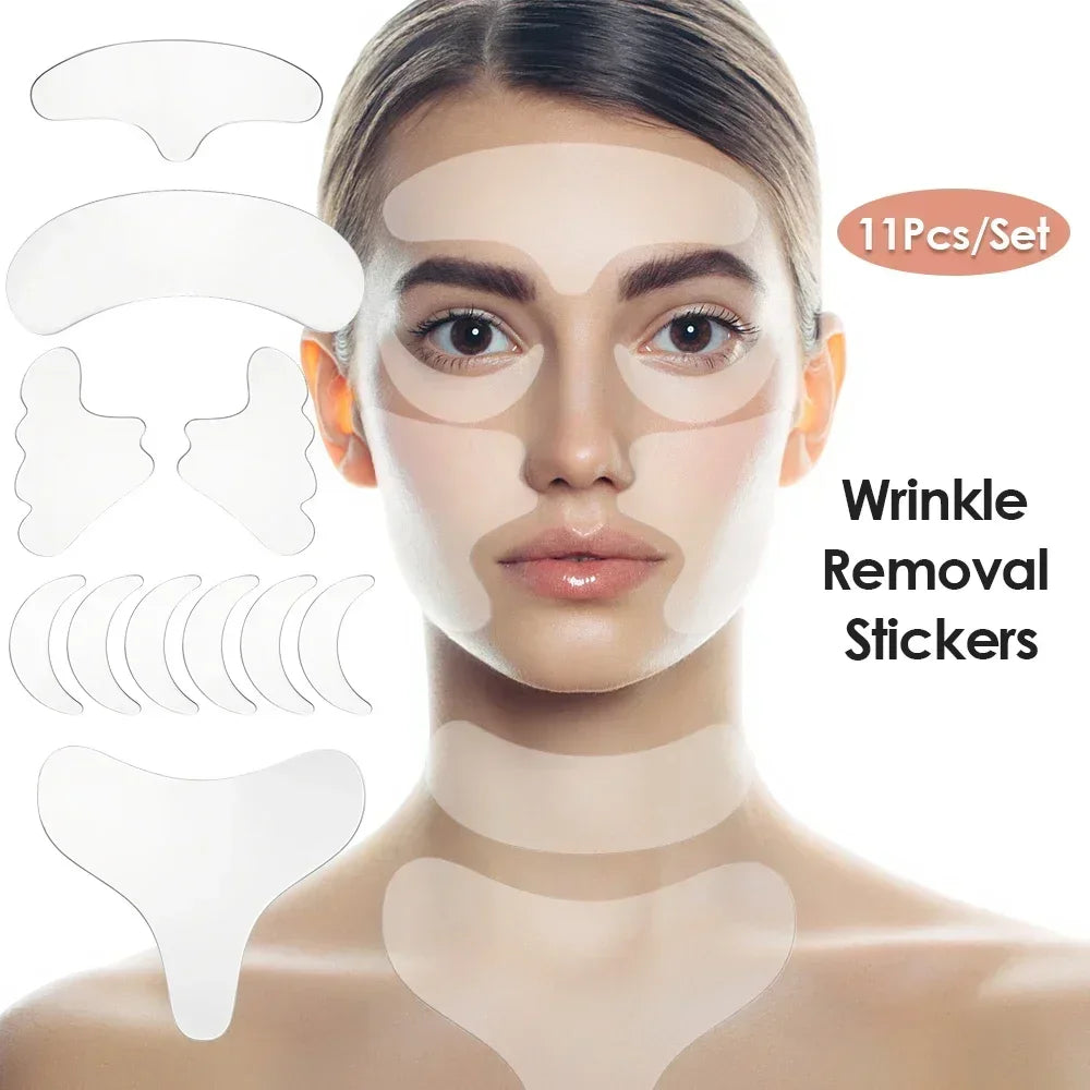 Reusable Silicone Patches Anti Rimpel Pad Silicone Wrinkle