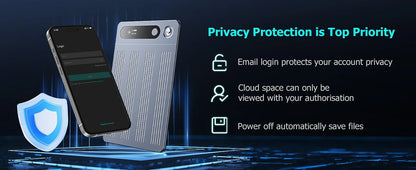 AI Voice Recorder with App Control Utilizing Advanced AI