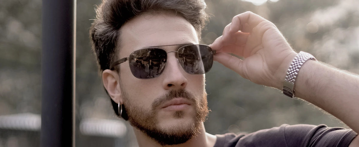 ZENOTTIC Trend Wood Polarized Sunglasses for Men