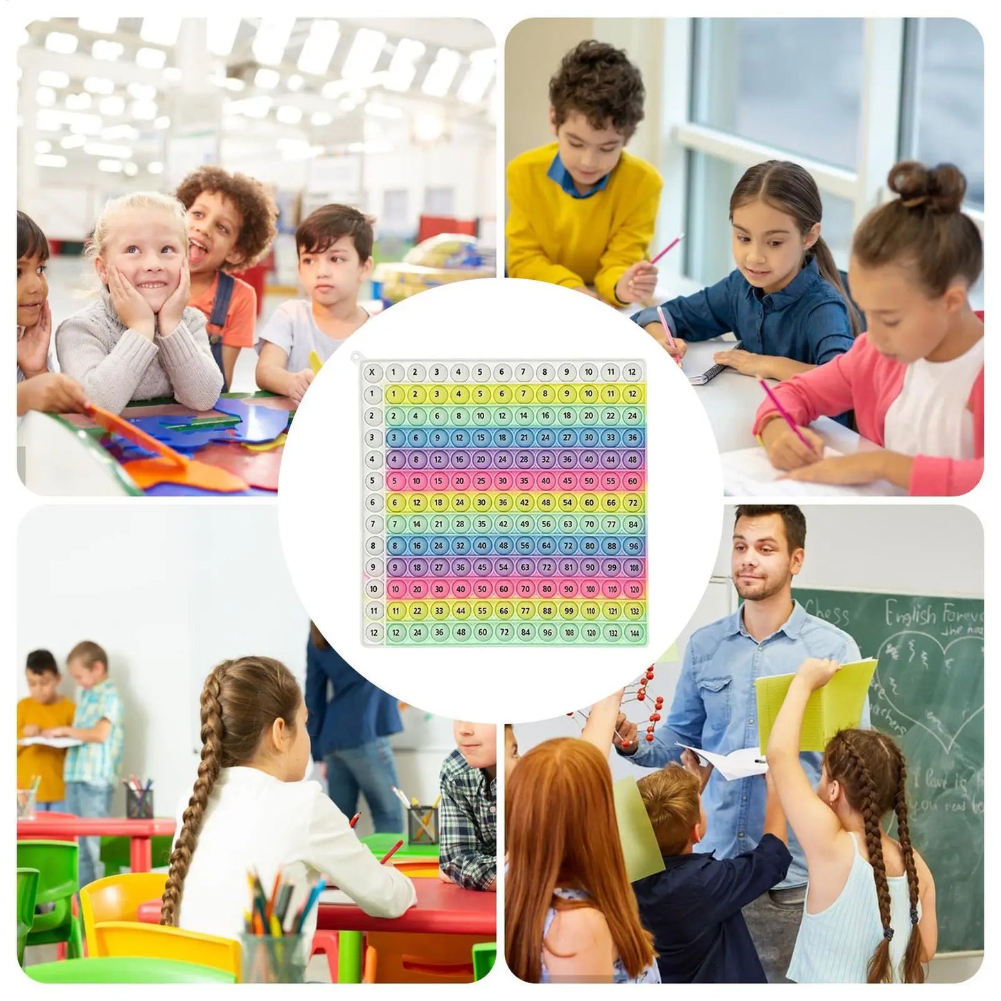 Multiplication Practice Math Games Table Learning Board Game