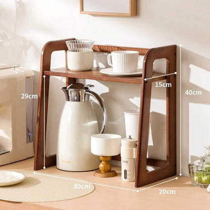 New Kitchen Shelf Countertop Multi-functional Electrical Storage Rack