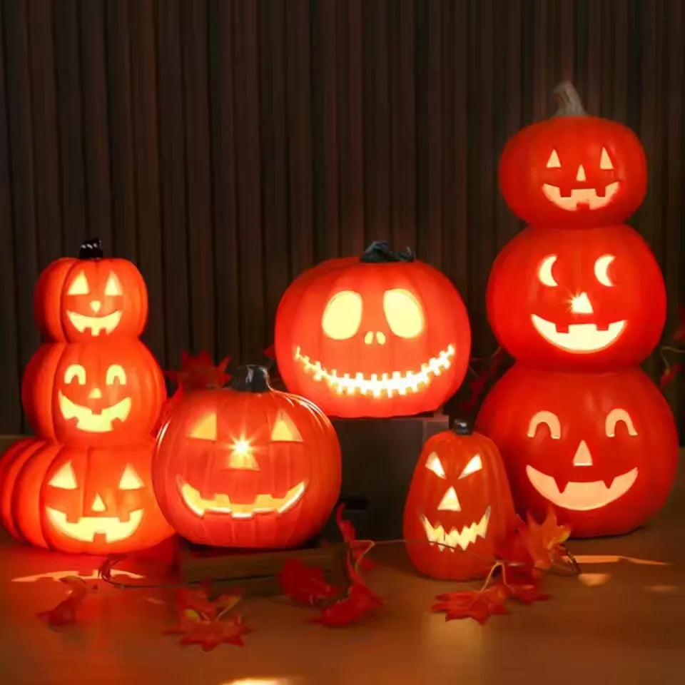 1Pc Decorative Pumpkin Halloween Props Lantern
