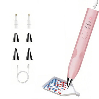 Electric Diamond Art Pen Vacuum Diamond Placement Tool