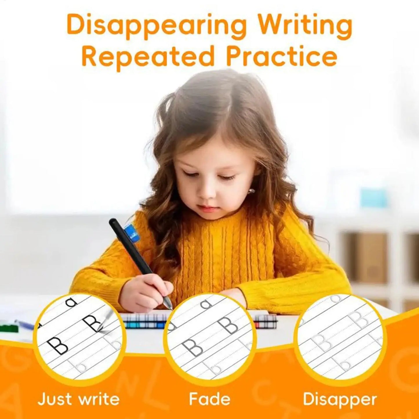 Reusable Grooved Handwriting Practice Book Learn to Write