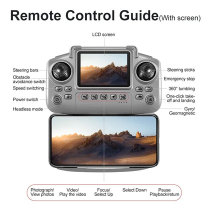 Lenovo D18 Drone 8K Aerial HD Dual-Camera Intelligent Obstacle
