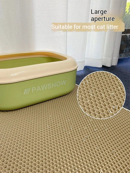 Cat Litter Mat Waterproof Double Layer