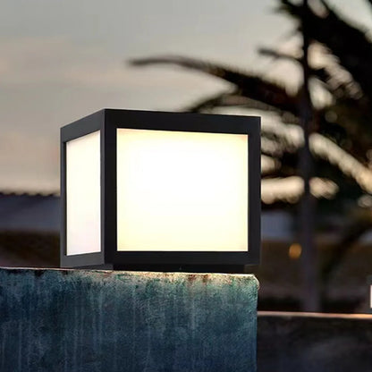 Solar Outdoor Light Waterproof Pillar Light Solar Energy Powered