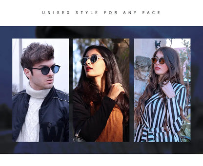 ZENOTTIC Small Round Sunglasses for Men Women Vintage