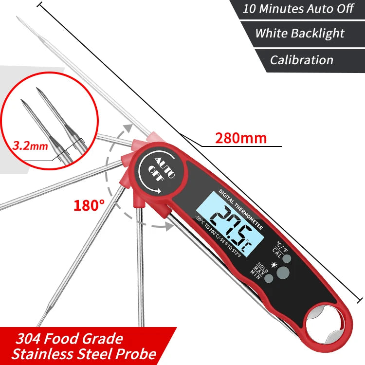 Digital Kitchen Food Meat Thermometer Digital Instant