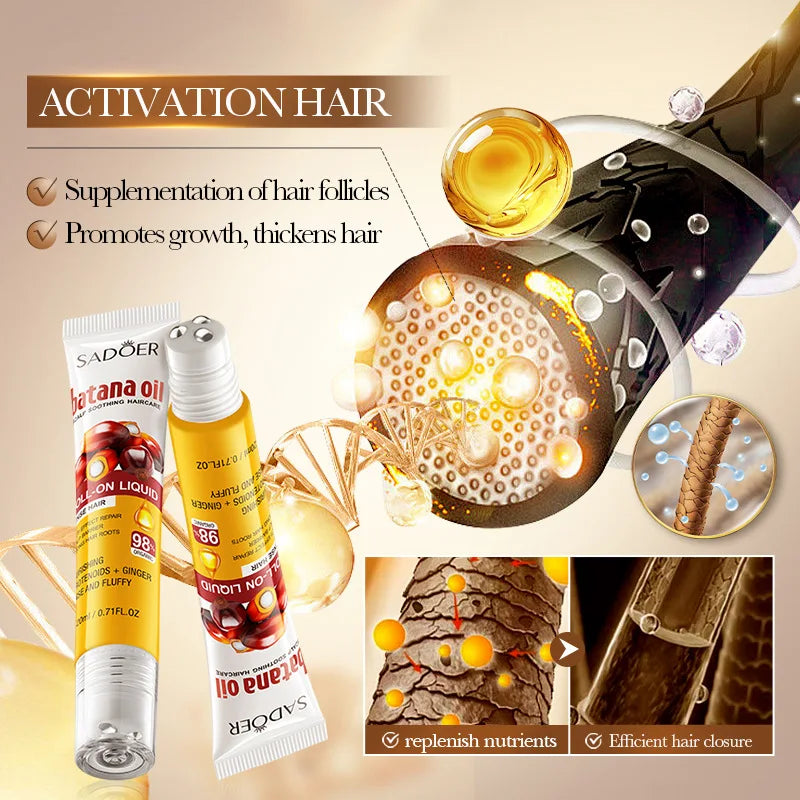 Fast Hair Growth Batana Oil Hair Serum Anti Hair Loss
