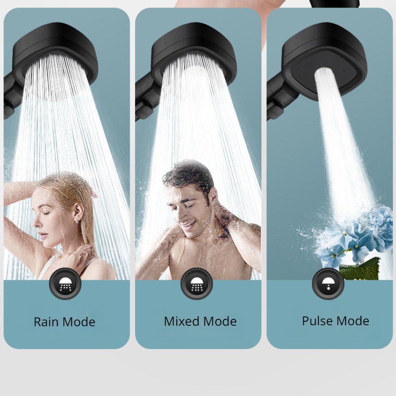 High Pressure Shower Head Water Saving 3 Modes Shower Heads