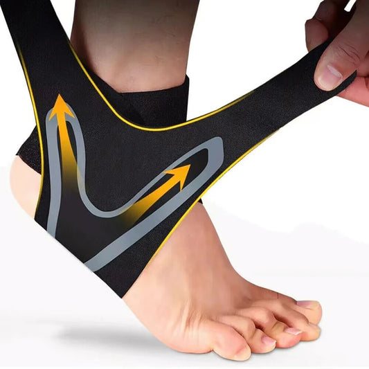1 Pc Ankle Brace Support Compression Sleeve Breathable Running