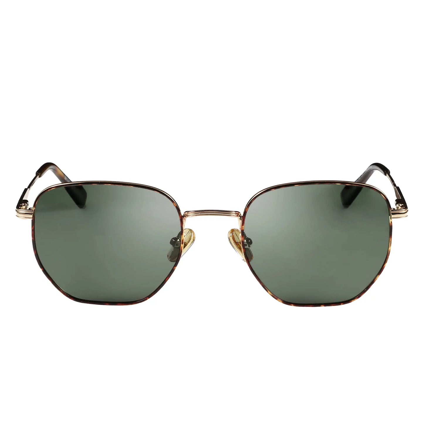 Fashion Hexagon Polarized Retro Sunglasses for Men Women-Vintage