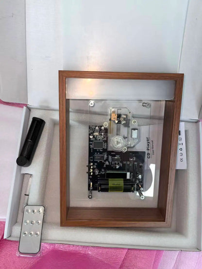 Transparent Acrylic Wall-mounted Photo Frame Cd Player
