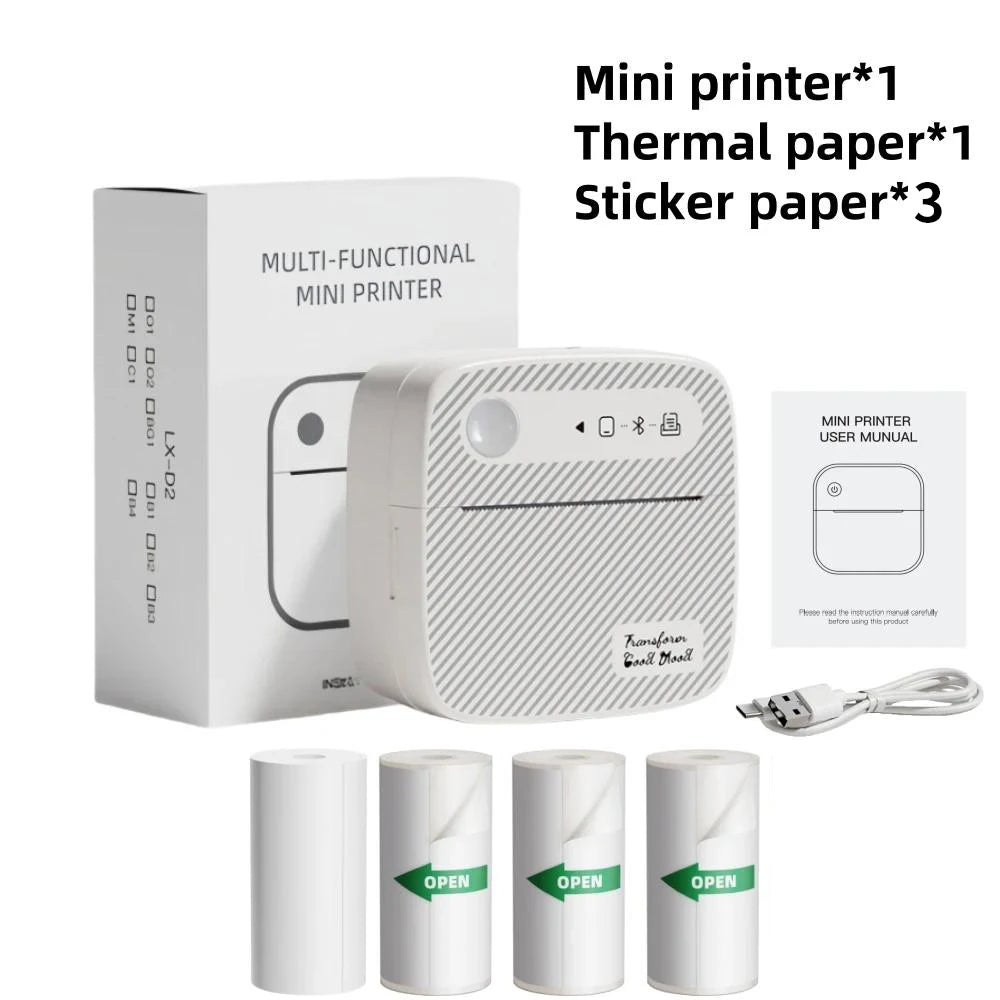 B3 Portable Mini Printers Wireless Bluetooth Inkless
