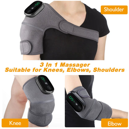 Electric Heating Shoulder Brace LED Display Vibration