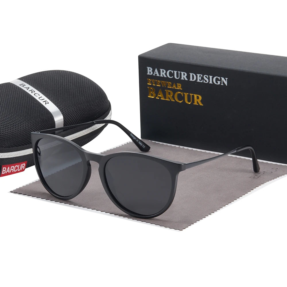 BARCUR Classic Polarized Sunglasses For Both Men Women