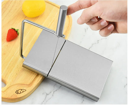 Cheese and Butter Slicers with Wire Cheese Adjustable